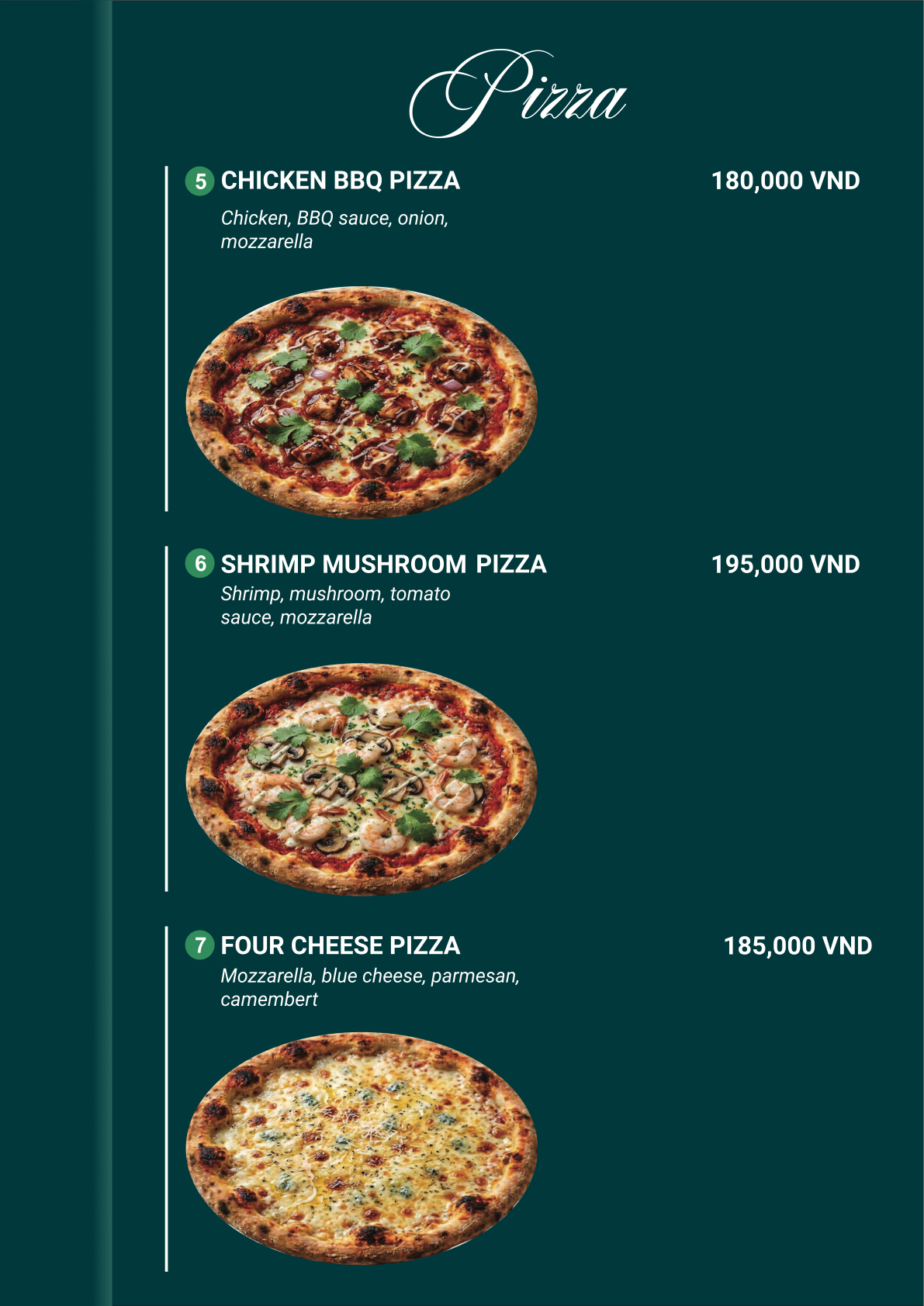 Golden Roof menu page 10