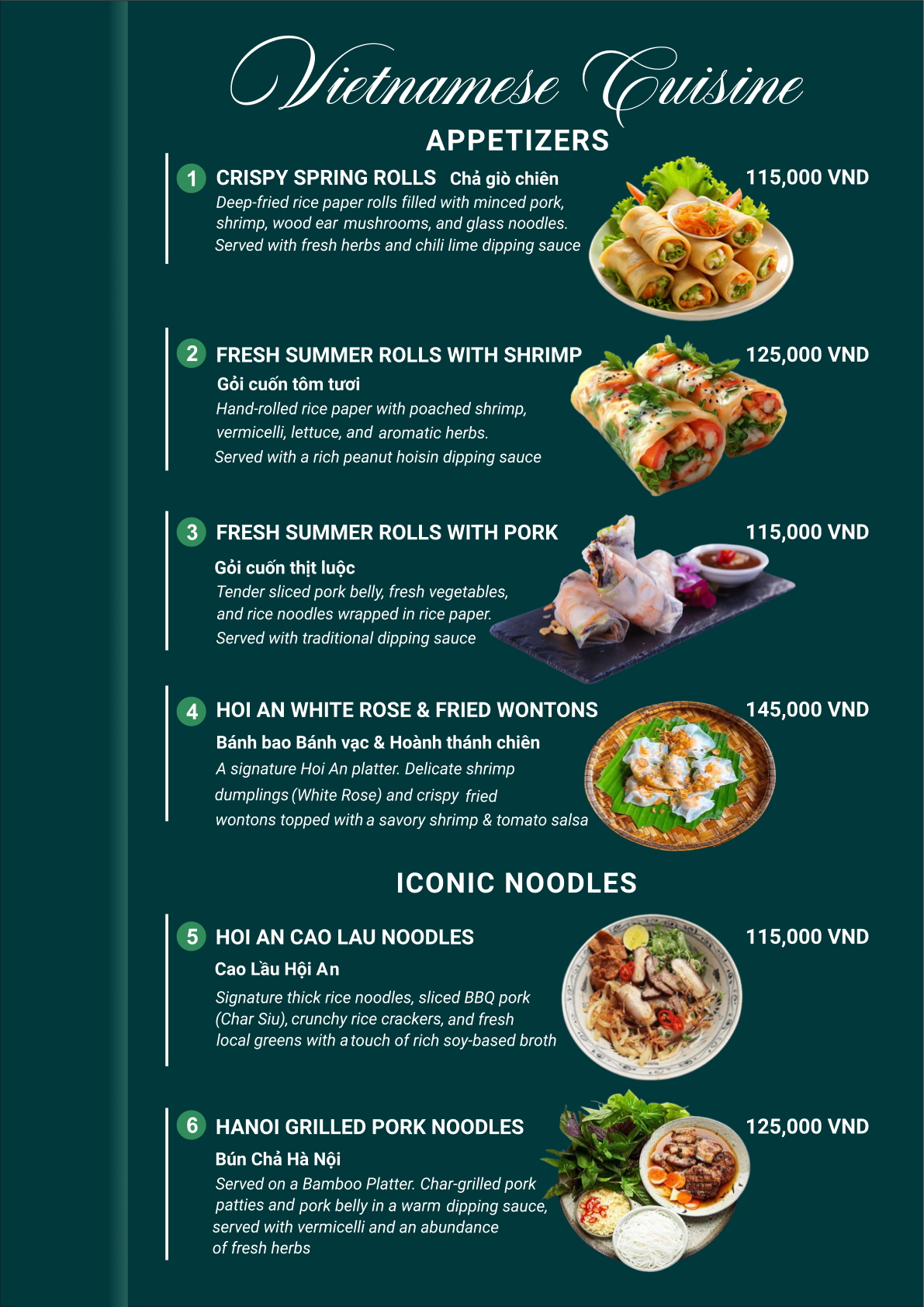 Golden Roof menu page 13